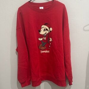 Disney Christmas Mickey Mouse Crewneck Sweatshirt